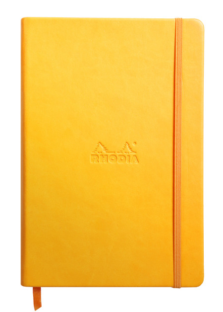 Rhodia Hardcover Notebook - A5 - Daffodil Yellow - Plain